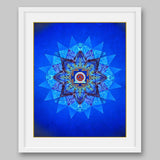 Kali Yantra - High Quality Print of Artwork by Pieter Weltevrede - Home Decor