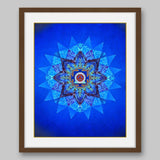 Kali Yantra - High Quality Print of Artwork by Pieter Weltevrede - Home Decor