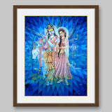 Radha Krishna - High Quality Print of Artwork by Pieter Weltevrede - Sagar World