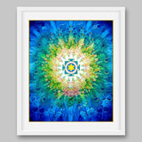 Krishna Yantra - High Quality Print of Artwork by Pieter Weltevrede - Sagar World