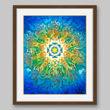 Krishna Yantra - High Quality Print of Artwork by Pieter Weltevrede - Home Decor - Sagar World