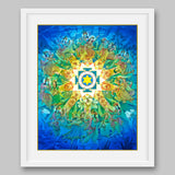 Krishna Yantra - High Quality Print of Artwork by Pieter Weltevrede - Home Decor - Sagar World