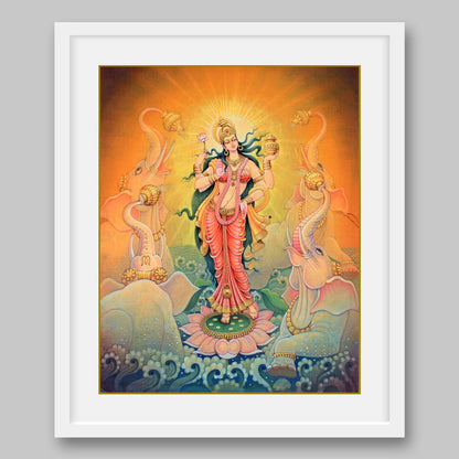 Lakshmi - High Quality Print of Artwork by Pieter Weltevrede - Sagar World