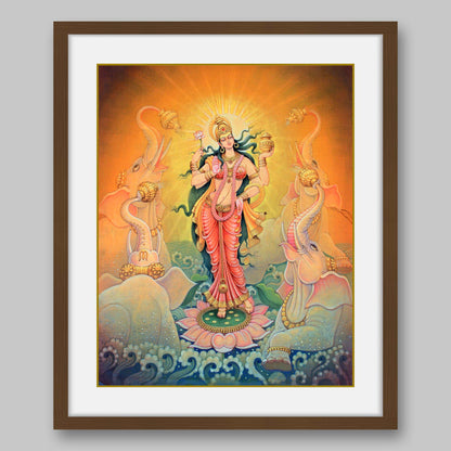 Lakshmi - High Quality Print of Artwork by Pieter Weltevrede - Sagar World