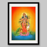 Lakshmi - High Quality Print of Artwork by Pieter Weltevrede - Sagar World