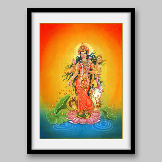 Lakshmi - High Quality Print of Artwork by Pieter Weltevrede - Sagar World
