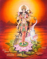 Lakshmi - High Quality Print of Artwork by Pieter Weltevrede - Sagar World
