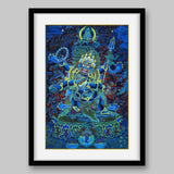 Mahakala – the Protector of Dharma- High Quality Print of Artwork by Pieter Weltevrede - Sagar World
