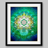 Mahamrityunjaya Yantra - High Quality Print of Artwork by Pieter Weltevrede - Home Decor - Sagar World