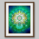 Mahamrityunjaya Yantra - High Quality Print of Artwork by Pieter Weltevrede - Home Decor - Sagar World