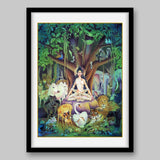 Brahmacharini - High Quality Print of Artwork by Pieter Weltevrede