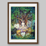 Brahmacharini - High Quality Print of Artwork by Pieter Weltevrede