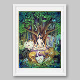 Brahmacharini - High Quality Print of Artwork by Pieter Weltevrede