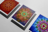 Tridevi Yantras combo Set – Maa Lakshmi, Maa Saraswati & Maa Durga High-Quality Art Prints by Pieter Weltevrede