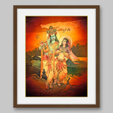 Radha Krishna - High Quality Print of Artwork by Pieter Weltevrede - Sagar World