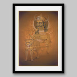 Rahu - High Quality Print of Artwork by Pieter Weltevrede - Home Decor - Sagar World