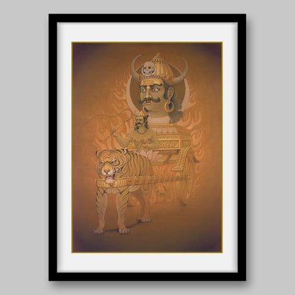 Rahu - High Quality Print of Artwork by Pieter Weltevrede - Home Decor - Sagar World