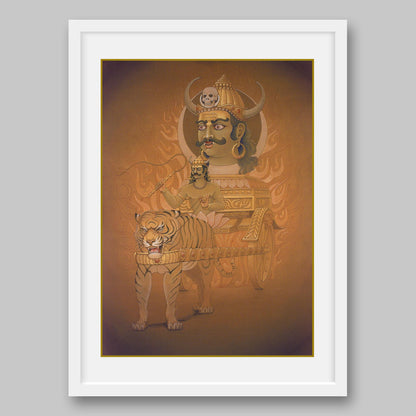 Rahu - High Quality Print of Artwork by Pieter Weltevrede - Home Decor - Sagar World