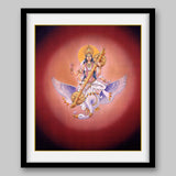 Saraswati — High Quality Print of Artwork by Pieter Weltevrede - Sagar World