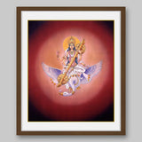 Saraswati — High Quality Print of Artwork by Pieter Weltevrede - Sagar World