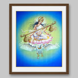 Saraswati – High Quality Print of Artwork by Pieter Weltevrede - Sagar World
