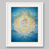 Saraswati – High Quality Print of Artwork by Pieter Weltevrede - Sagar World