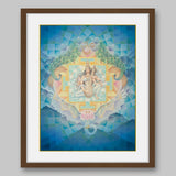 Saraswati – High Quality Print of Artwork by Pieter Weltevrede - Sagar World