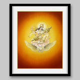 Saraswati – High Quality Print of Artwork by Pieter Weltevrede - Sagar World