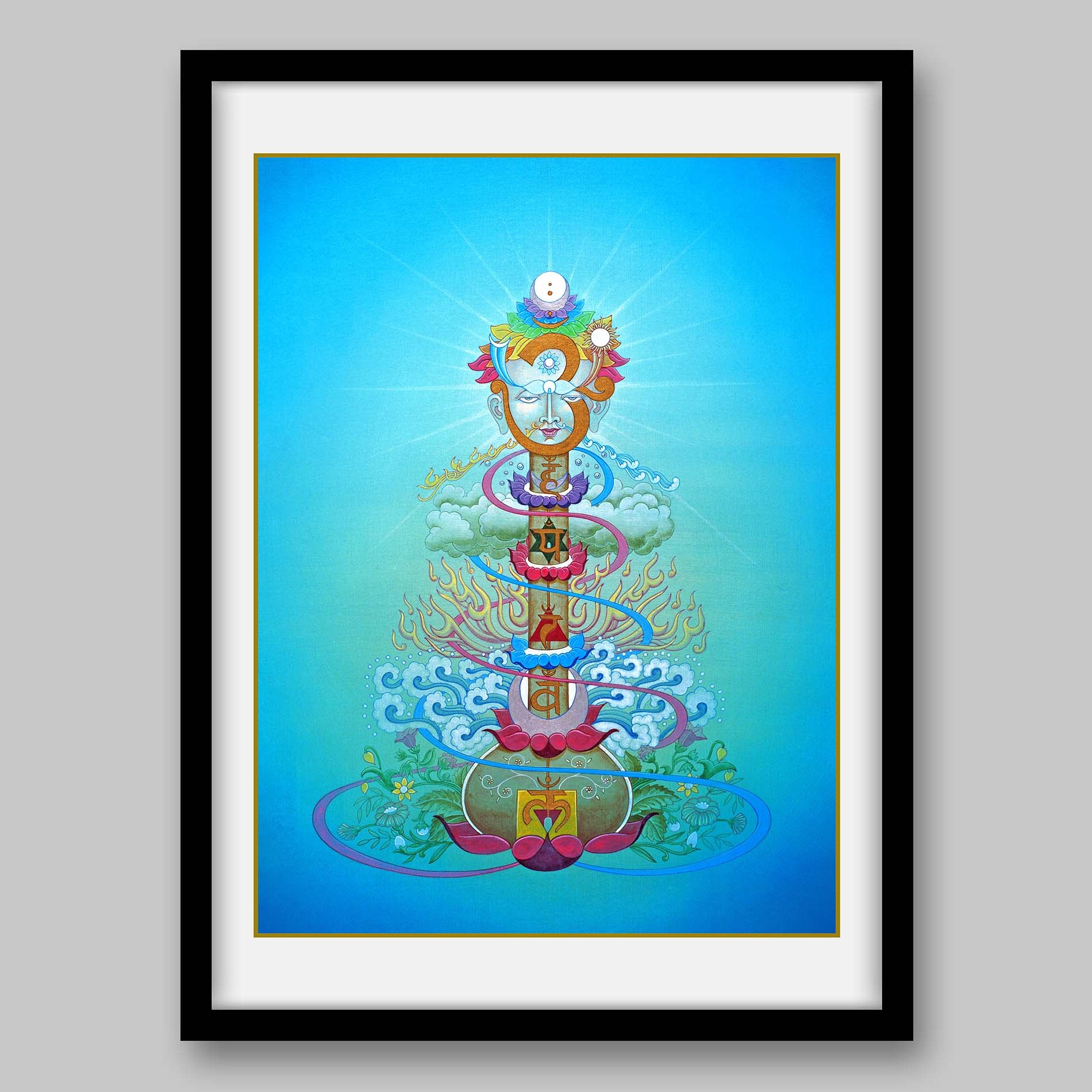 Seven Chakras – High Quality Print of Artwork by Pieter Weltevrede - Home Decor - Sagar World