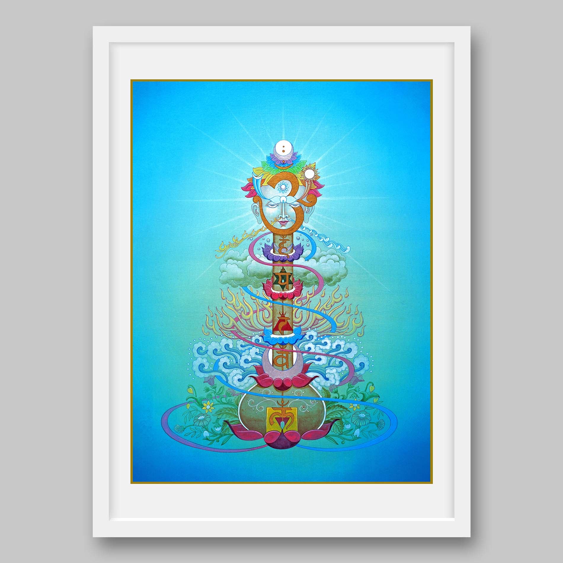 Seven Chakras – High Quality Print of Artwork by Pieter Weltevrede - Home Decor - Sagar World