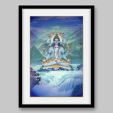Mahamrityunjaya Shiva – High Quality Print of Artwork by Pieter Weltevrede - Sagar World