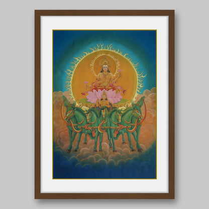 Surya - High Quality Print of Artwork by Pieter Weltevrede - Home Decor - Sagar World