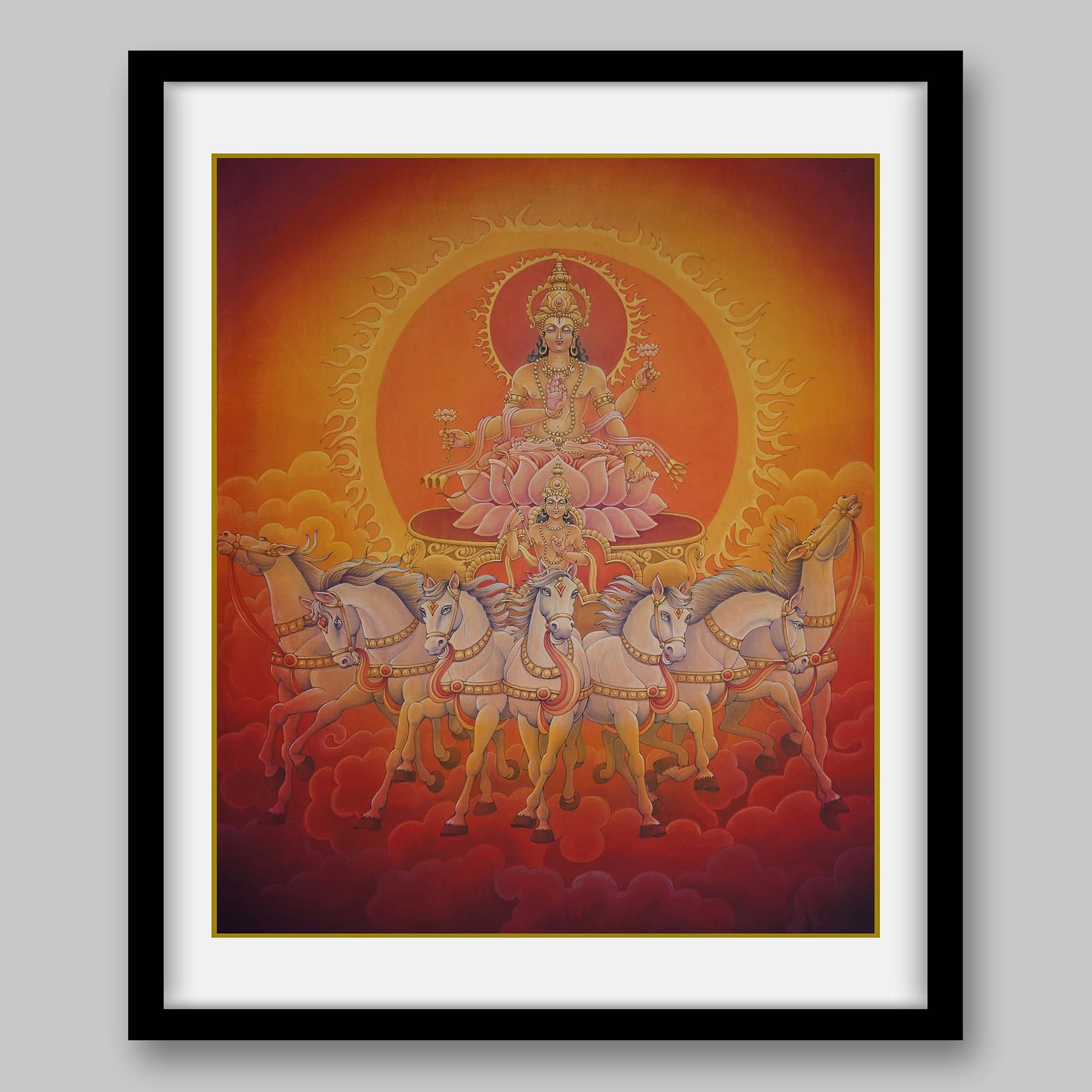 Surya - High Quality Print of Artwork by Pieter Weltevrede - Home Decor - Sagar World