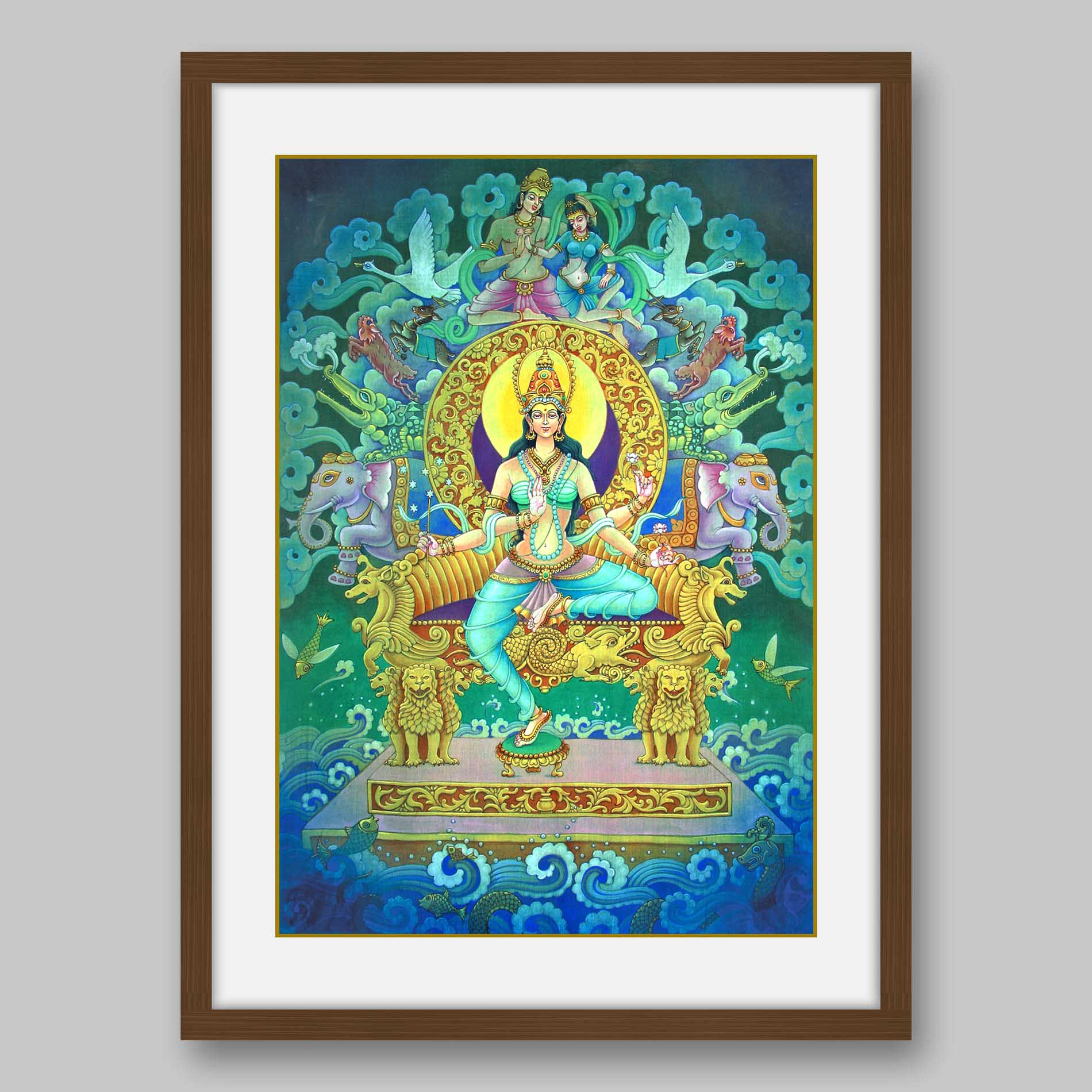 Swapneshwari – High Quality Print of Artwork by Pieter Weltevrede - Sagar World