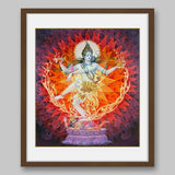Shiva Nataraja – High Quality Print of Artwork by Pieter Weltevrede - Sagar World