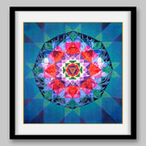 Tripura Bhairavi Yantra - High Quality Print of Artwork by Pieter Weltevrede - Sagar World