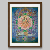 Tripura Sundari – High Quality Print of Artwork by Pieter Weltevrede - Sagar World