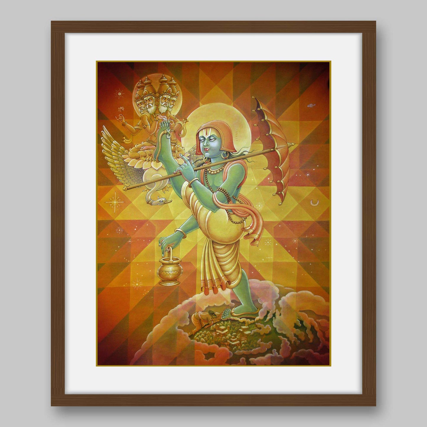 Vaman 2 - High Quality Print of Artwork by Pieter Weltevrede - Sagar World