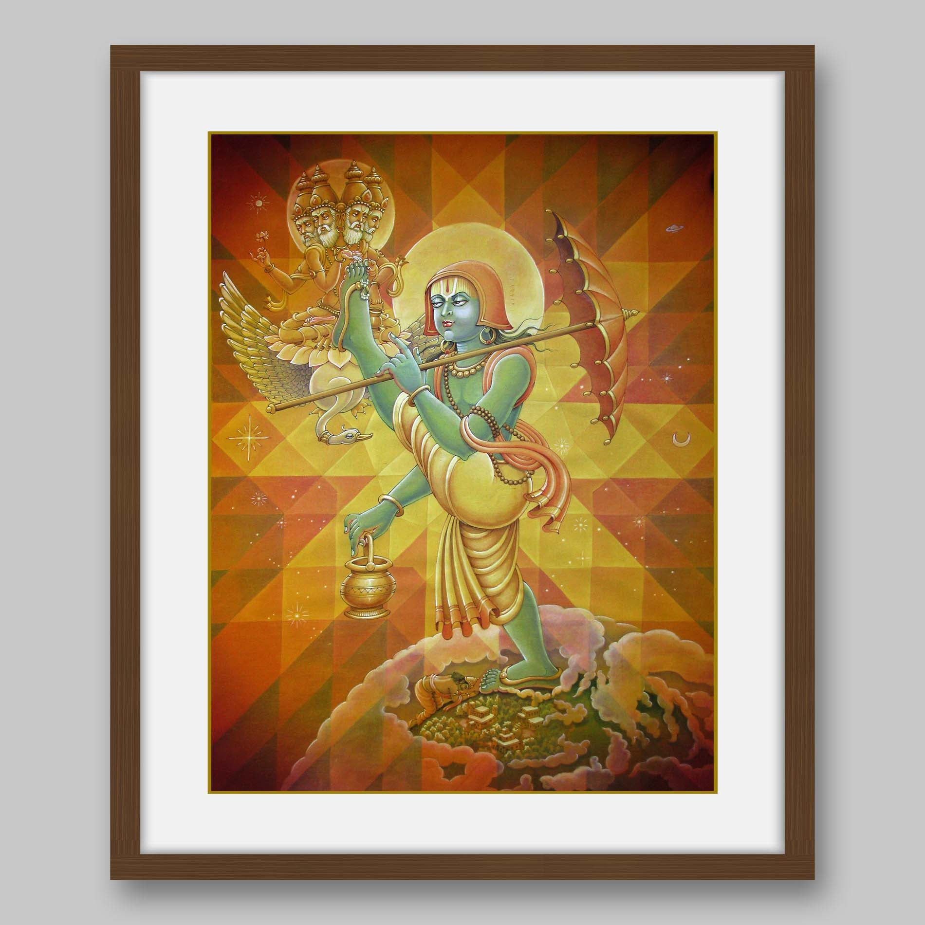 Vaman 2 - High Quality Print of Artwork by Pieter Weltevrede - Sagar World