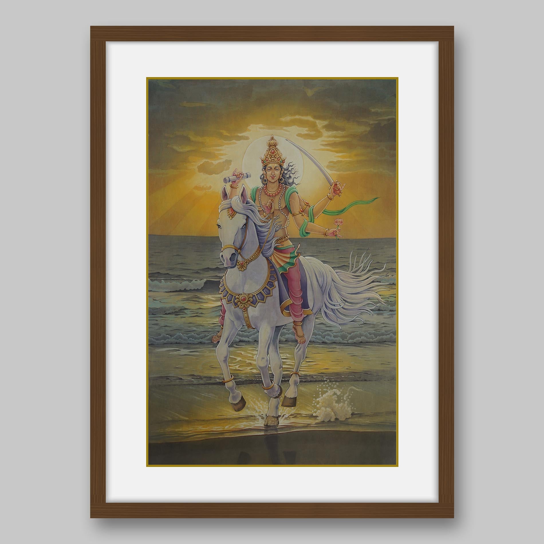 Shukra - High Quality Print of Artwork by Pieter Weltevrede - Home Decor - Sagar World