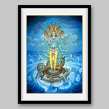 Vishnu – High Quality Print of Artwork by Pieter Weltevrede - Sagar World