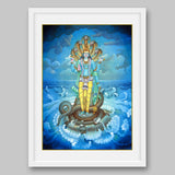 Vishnu – High Quality Print of Artwork by Pieter Weltevrede - Sagar World