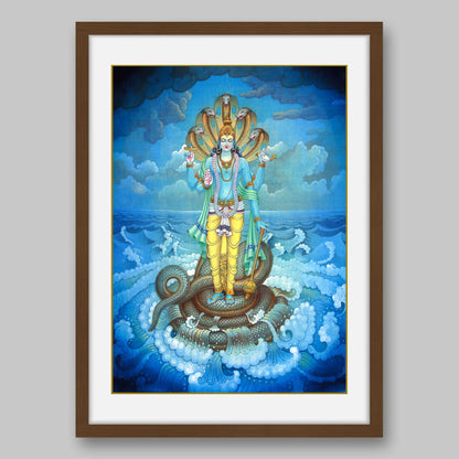 Vishnu – High Quality Print of Artwork by Pieter Weltevrede - Sagar World