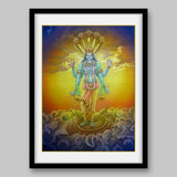 Vishnu - High Quality Print of Artwork by Pieter Weltevrede - Sagar World