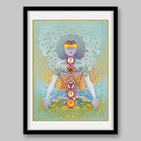 Seven Chakras – High Quality Print of Artwork by Pieter Weltevrede - Home Decor - Sagar World