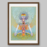 Seven Chakras – High Quality Print of Artwork by Pieter Weltevrede - Home Decor - Sagar World