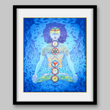 Seven Chakras – High Quality Print of Artwork by Pieter Weltevrede - Home Decor - Sagar World
