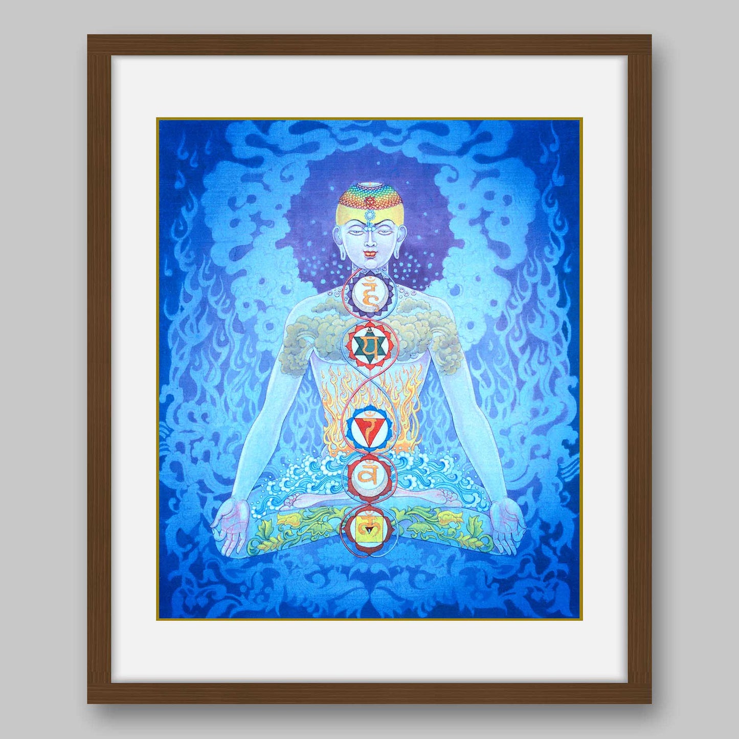Seven Chakras – High Quality Print of Artwork by Pieter Weltevrede - Home Decor - Sagar World