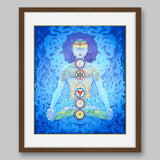 Seven Chakras – High Quality Print of Artwork by Pieter Weltevrede - Home Decor - Sagar World