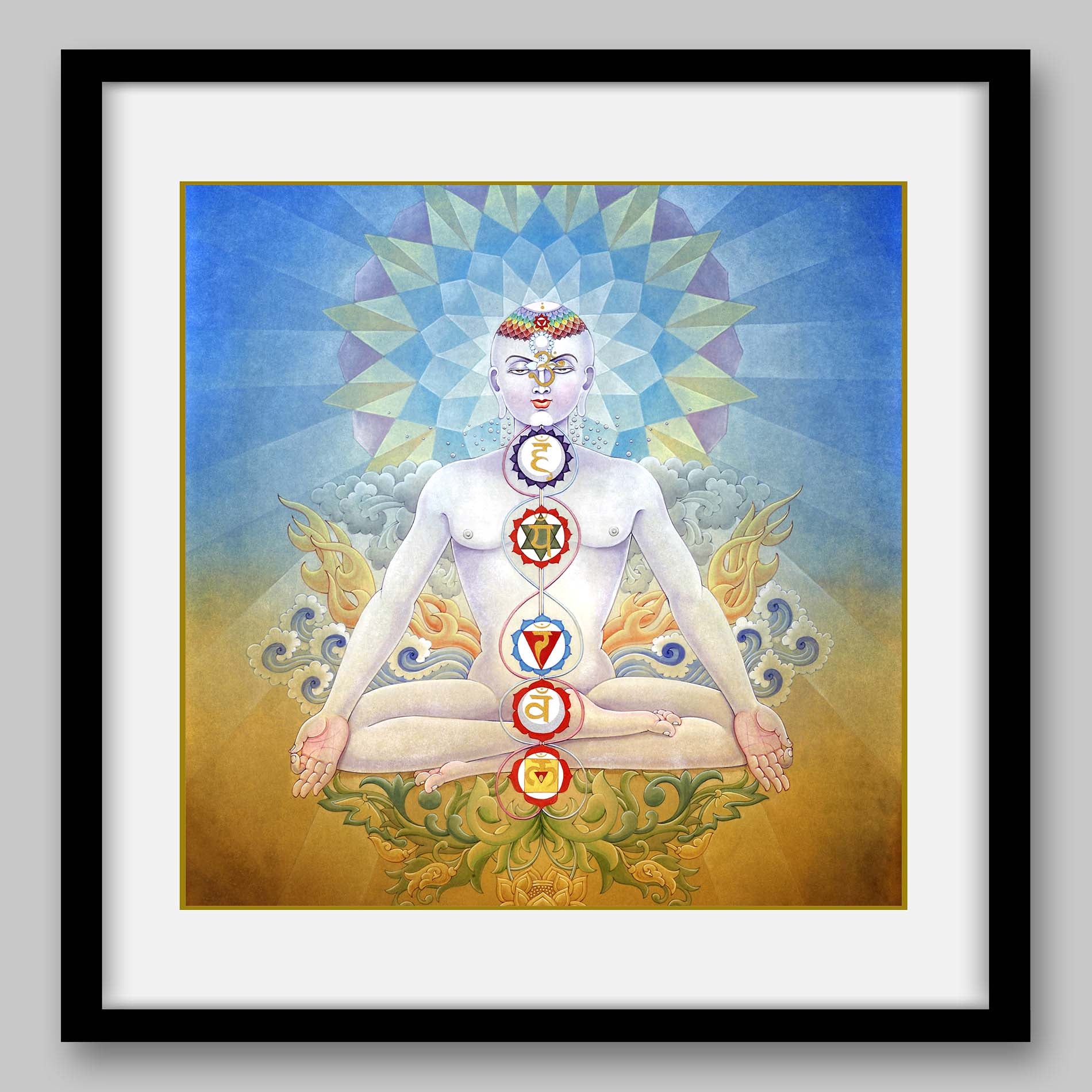 Seven Chakras – High Quality Print of Artwork by Pieter Weltevrede - Home Decorme Decor - Sagar World
